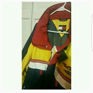 Vintage Multi Colored Tommy Hilfger Jacket